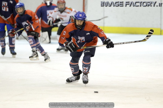 2014-11-22 Hockey Milano Rossoblu U14-Valpellice 0640 Diego Calabresi